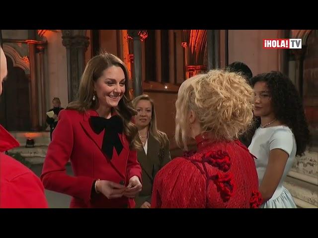 Kate de Gales preside el Concierto de Navidad 2024 en Westminster