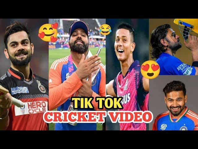 CRICKET TIK TOK VIDEO//FUNNY MOMENTS// IPL FUNNY VIDEO// MS DHONI// VIRAT KOHLI// ROHIT SHARMA//