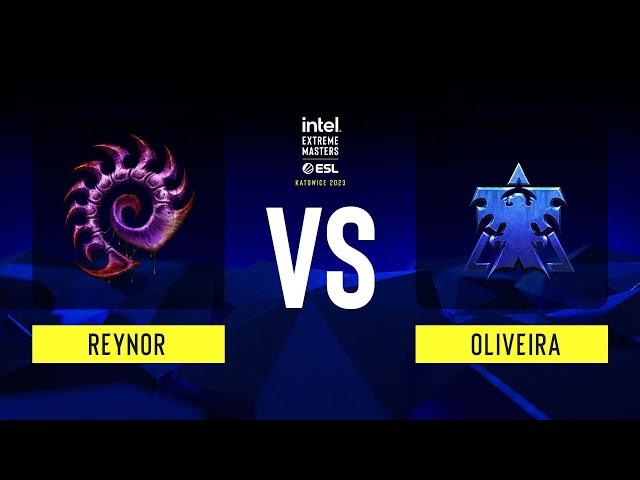 SC2 - Reynor vs Oliveira - IEM Katowice 2023 - Quarterfinals