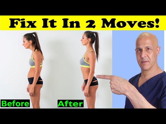 Fix Poor Posture Hunchback in 2 Moves!  Dr. Mandell