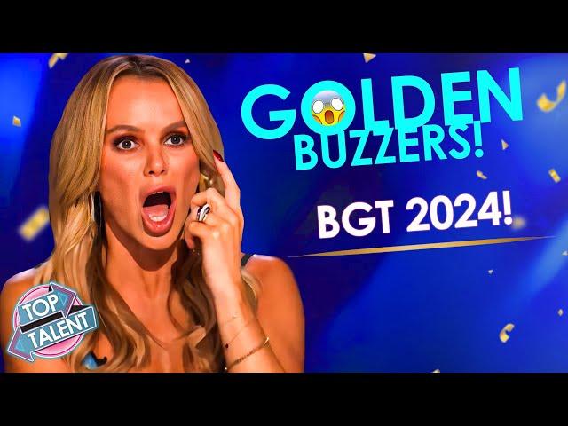 IncredibleEVERY GOLDEN BUZZER ON BGT 2024!