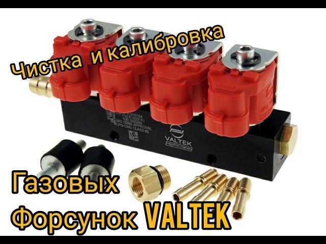 Чистка и калибровка газовых форсунок VALTEK