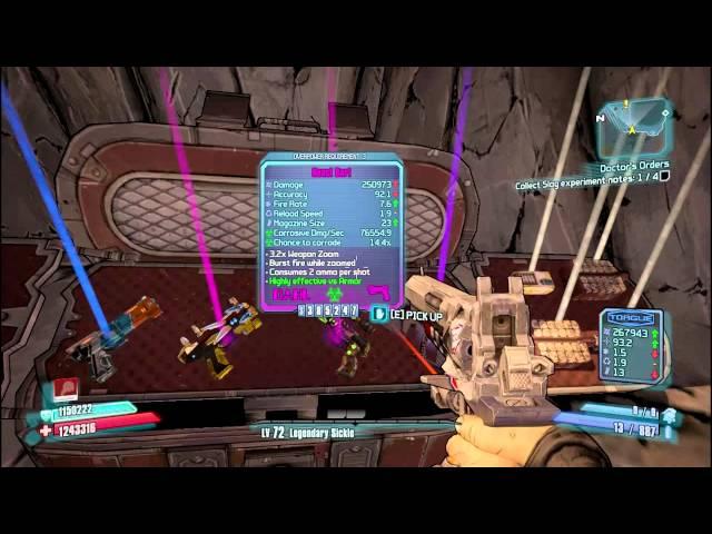 Borderlands 2: tundra express dev chest farming