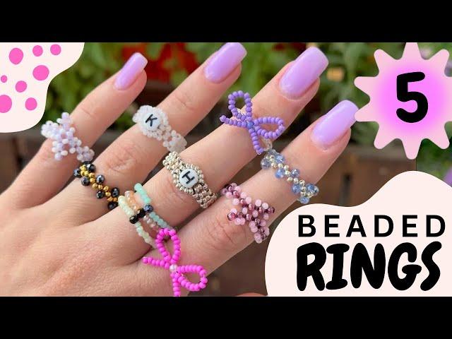 Beaded Rings: 5 Unique Designs to Inspire You