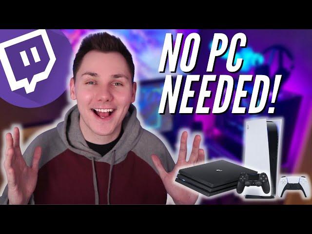 How To Stream On PS4 To Twitch In 2021 | YOU DON'T NEED A PC TO STREAM!