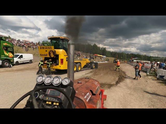 Kouvola Power Pulling 29.6.24 - 4500kg Nuffield 460T - veto II