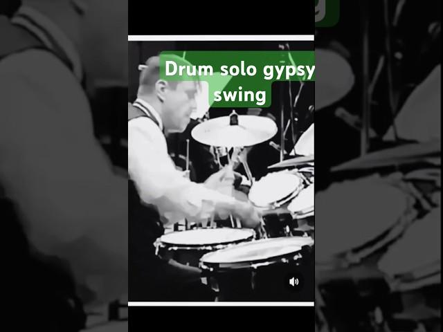 Drum solo gypsy swing #drummer #drums #drumeducation #drumming #drumschool