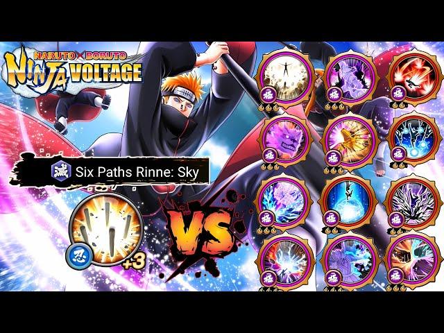 NxB NV: Test New LB Pain "Six Paths Rinne: Sky" VS EX Ultimate Jutsu