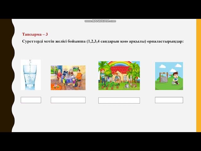 Урок казахского языка в 3 классе с русским языком обучения по теме: Судың пайдасы