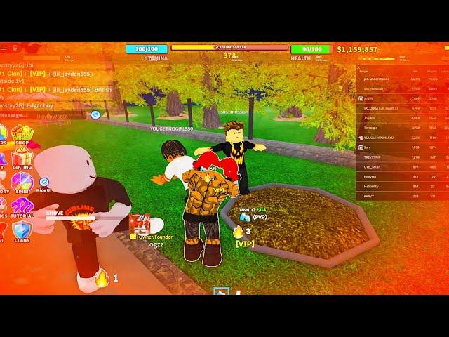 FIGHTING EVERYBODY AS *Mike Tyson* ON FIGHT IN A SCHOOL ROBLOX