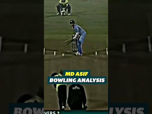 MD Asif bowling Action Analysis️Pakistan most talented bowler