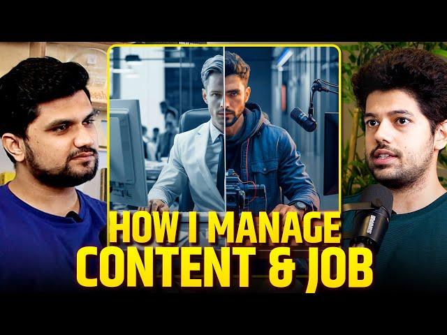 How to Manage Content Creation and a Job Without Burning Out - Zeeshan Shaikh Clips