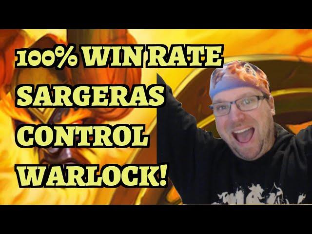 Sargeras CONTROL WARLOCK! Hearthstone TItans Deck Gameplay