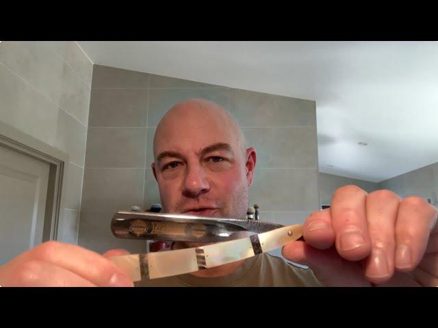 How to shave with a straight razor