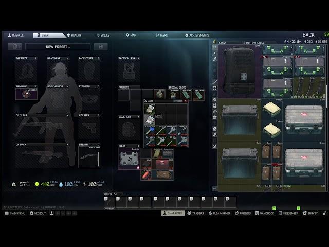 Tarkov Pve EP19 MONEY RUNS, Customs Runs,factory weapons