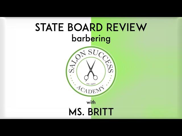 Barbering Practical Examination | State Board Review