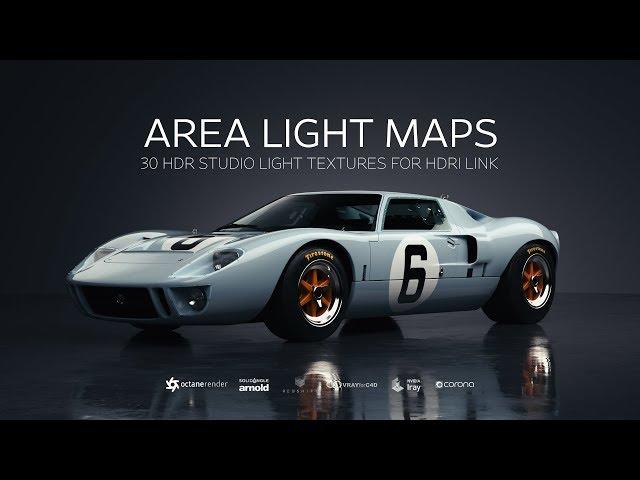 Area Light Maps for HDRI Link | Greyscalegorilla