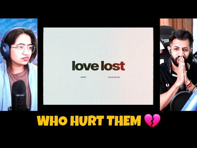 Umair, Talha Anjum - love lost | Reaction | The Tenth Staar