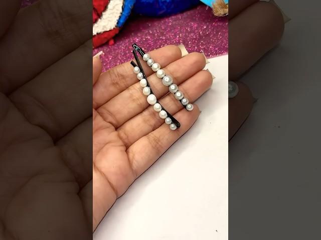 Bobby Pin Hairstyle hack#diy #hack #viral #hairhacks #goviral #crafterkavya @CrafterKavya