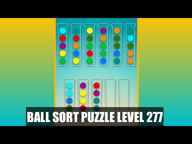 Ball Sorting Puzzle Game Level 277 | Ball Sort Puzzle Level 277 | GamingOn