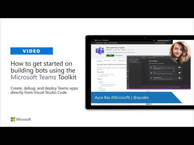 Build Bots using Microsoft Teams Toolkit