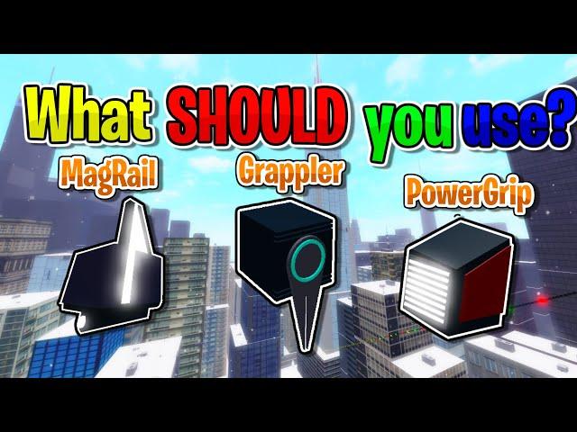 [OUTDATED] What SHOULD you use? MagRail, Grappler or PowerGrip.