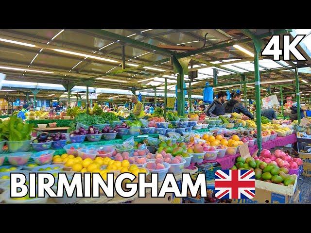 Busy Market In The UK  | Fruit & Vegetable Market Birmingham