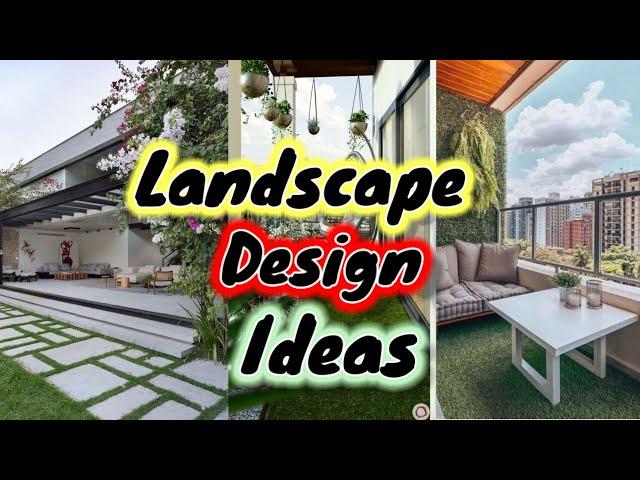 How to DESIGN a perfect LANDSCAPE | LANDSCAPE DESIGN IDEAS | LANDSCAPING IDEAS |