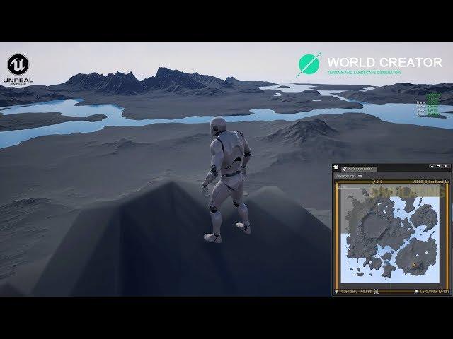 World Creator to UE4 Test
