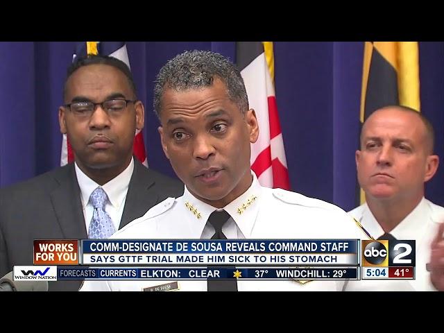 De Sousa unveils command staff, addresses GTTF Trial