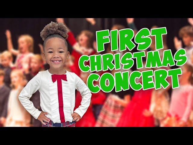 Kirah's First Christmas Concert