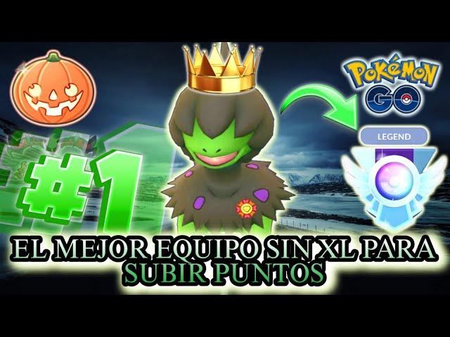 ¡EL MEJOR EQUIPO SIN XL! PARA SUBIR PUNTOS EN LA COPA HALLOWEEN | PC-500 | (PVP) #pokemongo