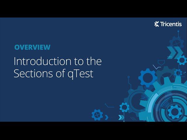 Introduction to the Sections in qTest