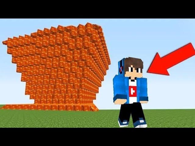 ЭДИТ ПРОТИВ ЦУНАМИ ИЗ ЛАВЫ В МАЙНКРАФТ | Эдит Minecraft