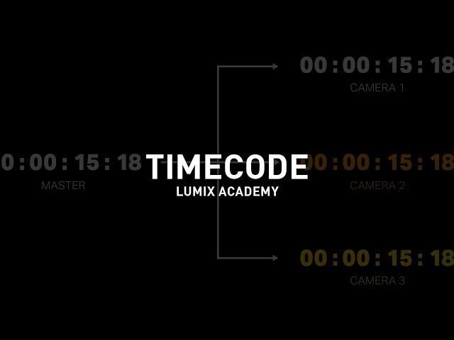 LUMIX Academy: Descrizione del timecode