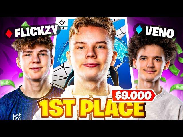 1ST PLACE TRIO CASH CUP ($9,000)  w/ veno & FlickzyV2