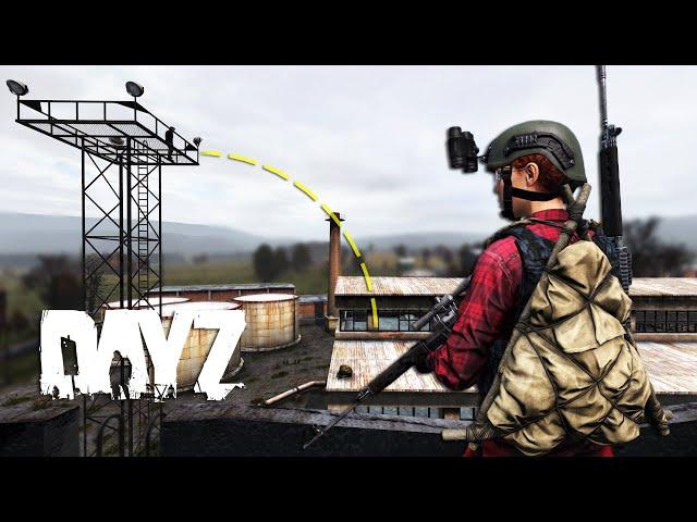 Самый умный рейд базы клана через крышу - DayZ