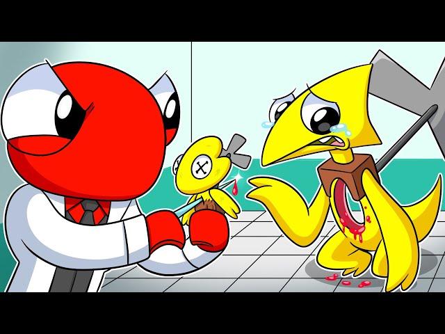 Rainbow Friends, But RED Uses A Voodoo Doll! Rainbow Friends Animation