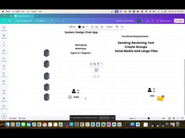 System design whatsapp and hotstar with a group | Curious Coder Day 4