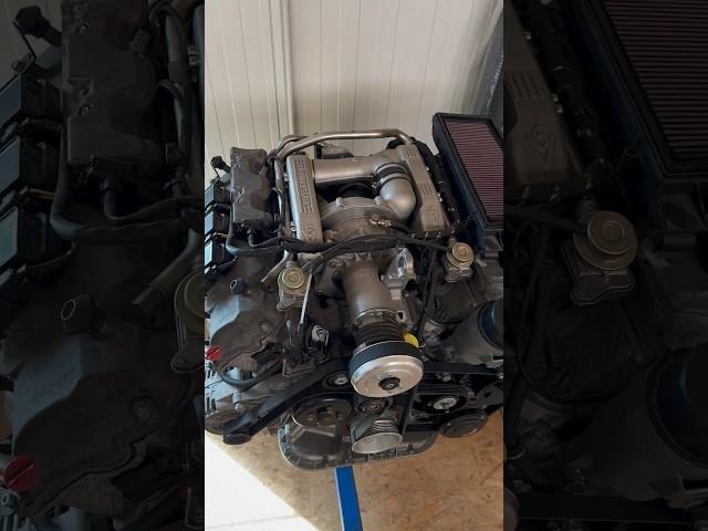 Superchargerkits for the M112 and M113 Engines of Mercedes-Benz. #mercedes #benz #supercharged #v8