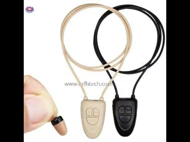 Spy Bluetooth T-LOOP  Wireless Nano Bug Bluetooth Neckloop WIth Spy Earpieces Hidden device for Exam