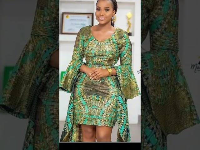 Simple charming Ankara outfits for classy ladies #shorts, #ankara, #fashion, #viralvideo, #dress