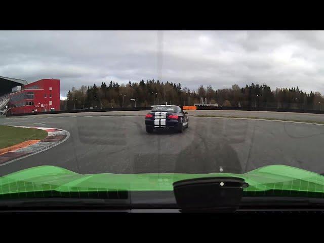 Porsche 911 992 dangerous incident on Moscow Raceway (front)