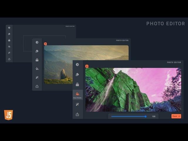 Create Photo Editor using JavaScript - devsuggest