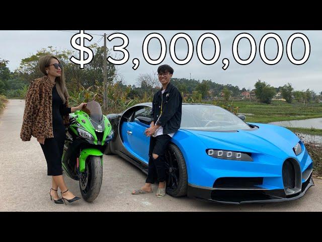 Full 365 days to homemade a Bugatti supercar