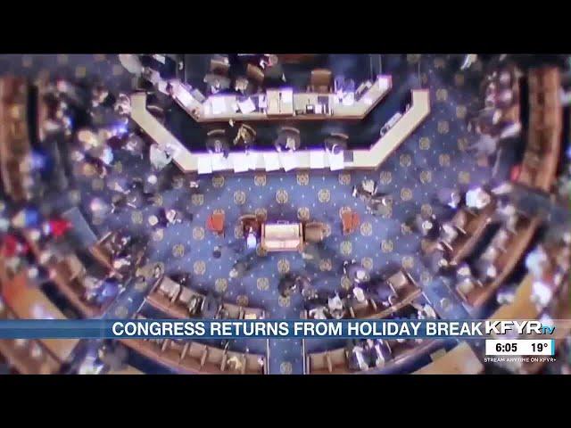 Members of Congress return after holiday break, local lawmakers discuss what’s next