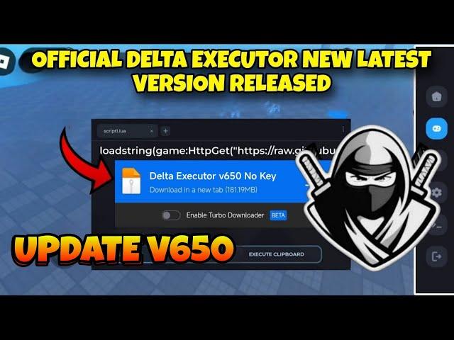 Delta Executor Mobile New Update V650 🟣 Delta Atualizado | Delta Key Bypasser + Script Blox Fruit