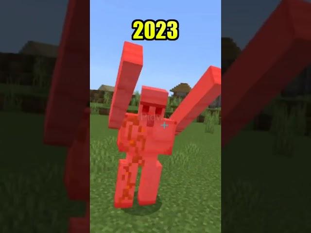 Minecraft 2070 vs 2023  #shorts #minecraft