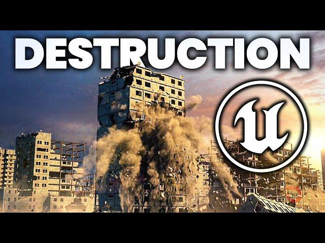 Unreal engine 5 Tutoriel Débutant :  Chaos Destruction