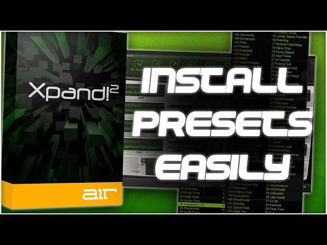 The EASIEST Way To Install Presets For Any Vst 